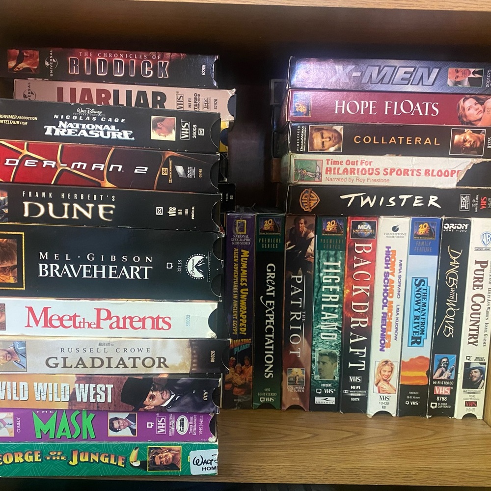 LOTS OF VHS